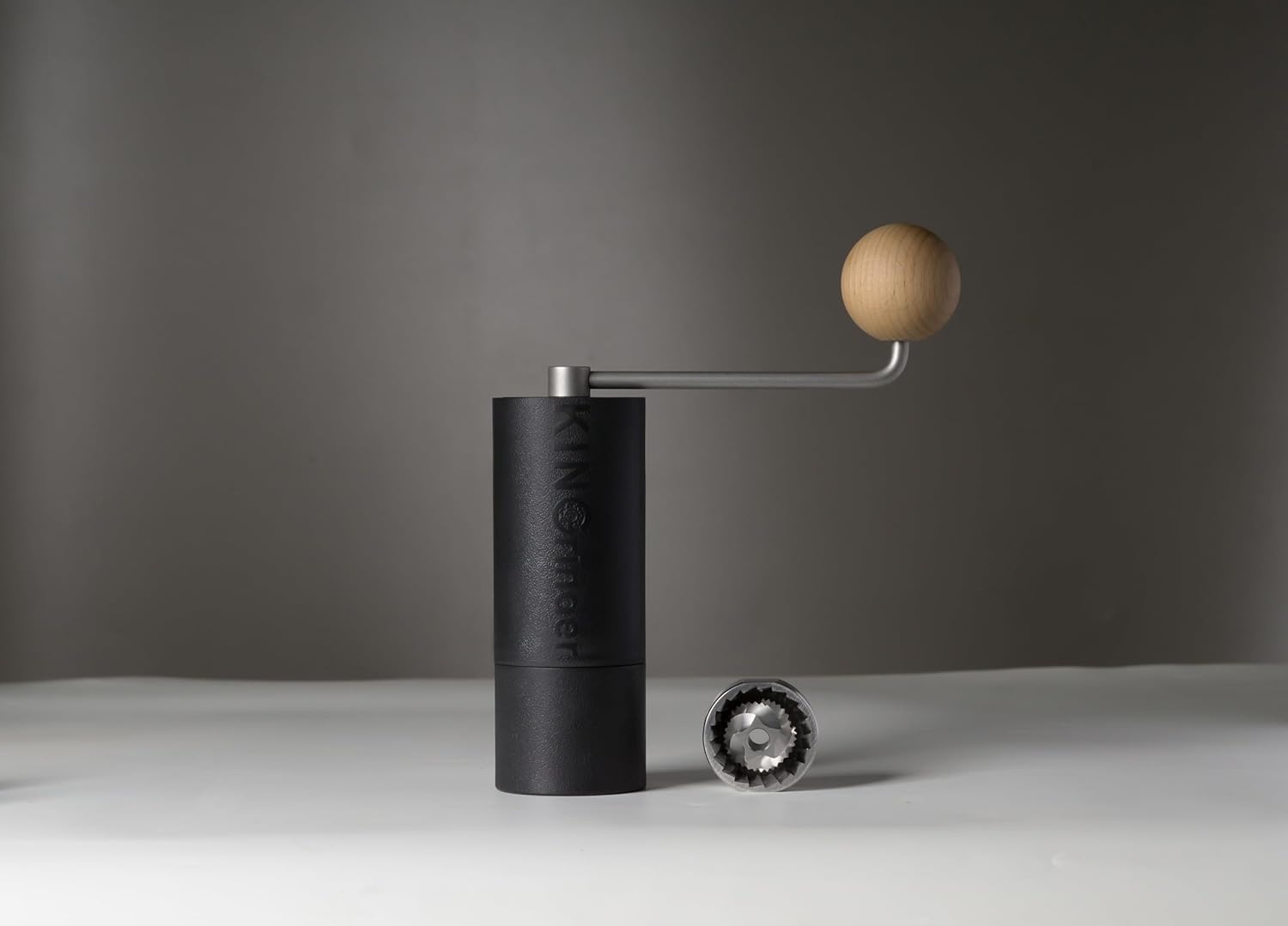 KINGrinder P0 lekki młynek kawa ABS stalowe żarna | Kompatybilny z pour-over, French press i AeroPress