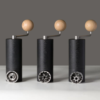 KINGrinder P0 lekki młynek kawa ABS stalowe żarna | Kompatybilny z pour-over, French press i AeroPress